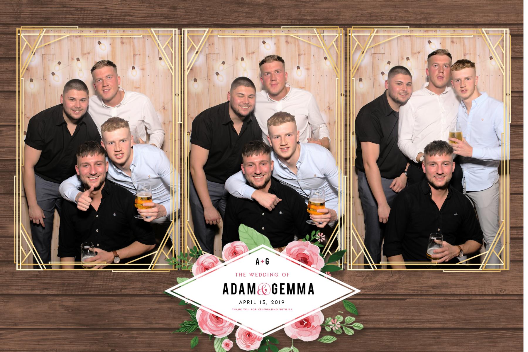 Adam and Gemma | View more photos from the event at gallery.blissbooth.co.uk/u/BlissBooth/Adam-and-Gemma